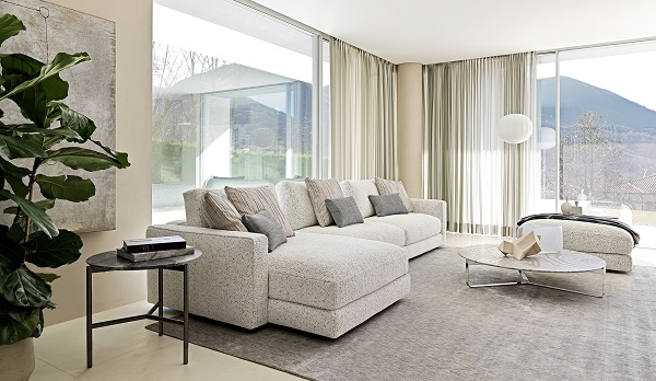 Divani relax a Milano: Pellegrinelli riunisce il meglio del Made in Italy