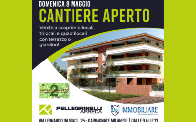 Domenica 8 Maggio, visitate gli appartamenti progettati da Pellegrinelli Arreda a Garbagnate Milanese